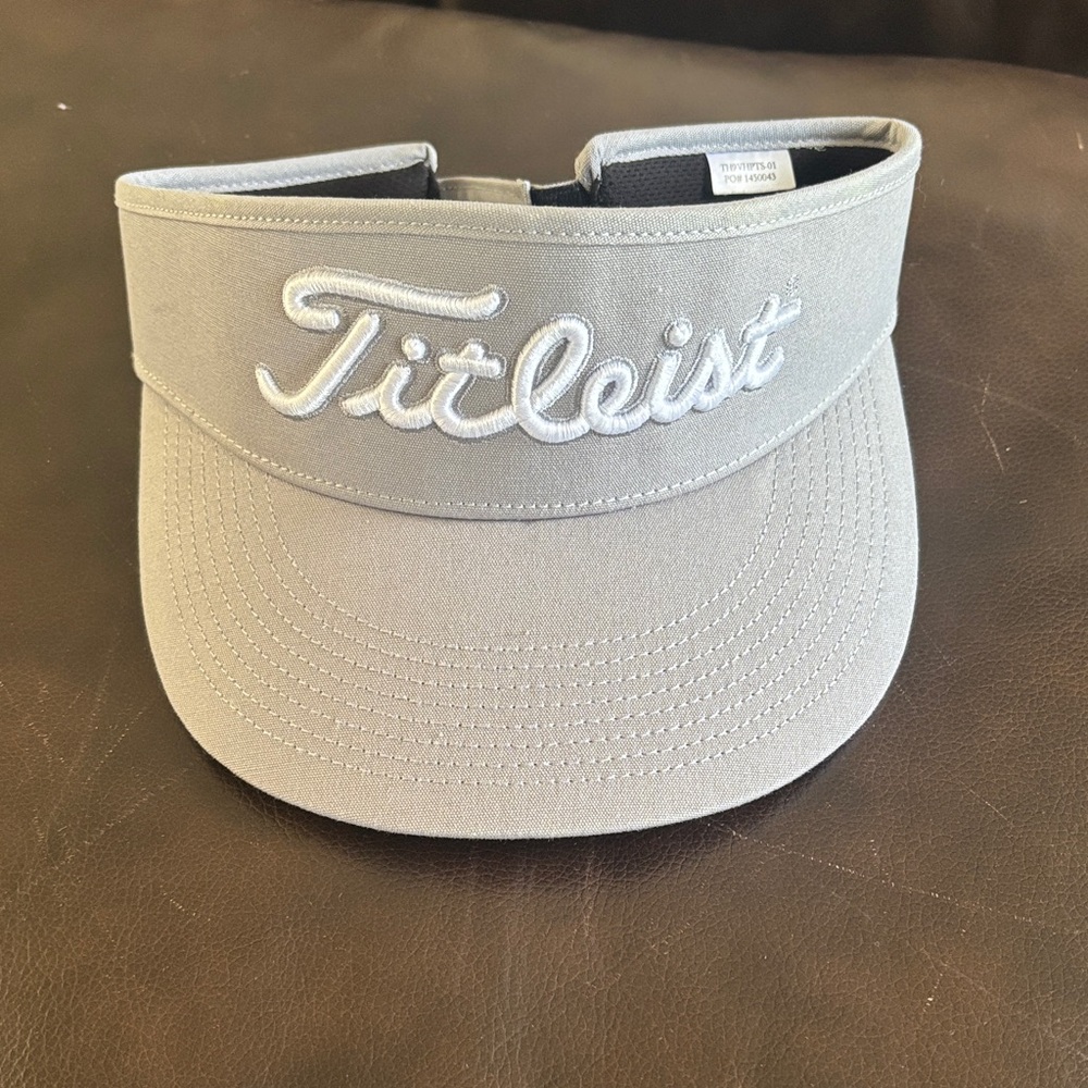 Titleist Light Gray Golf Visor